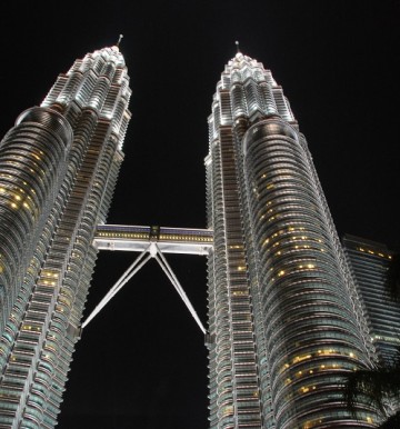 Dzień i noc w Kuala Lumpur